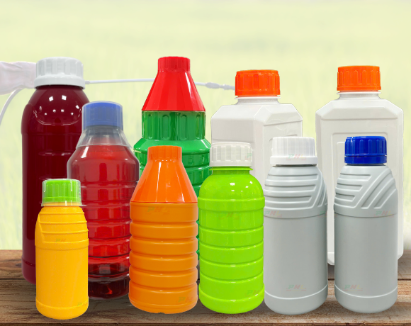 Pesticide bottles