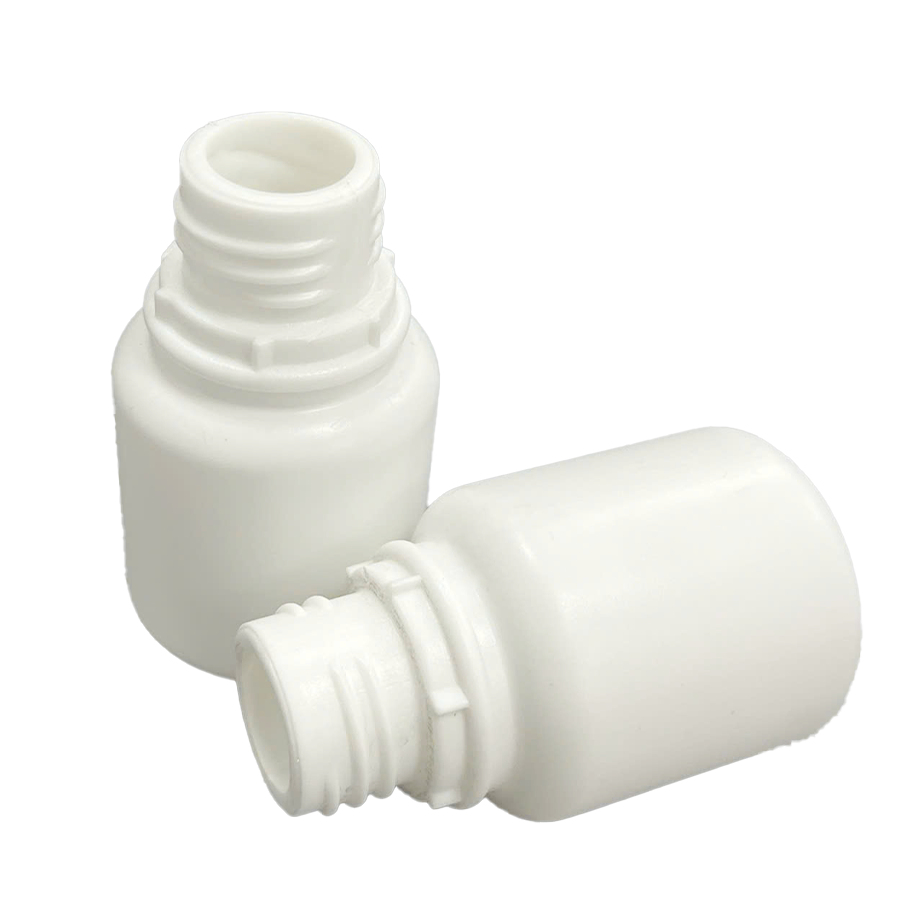 HDPE/COEX Bottle 30mL ø21mm Round - White