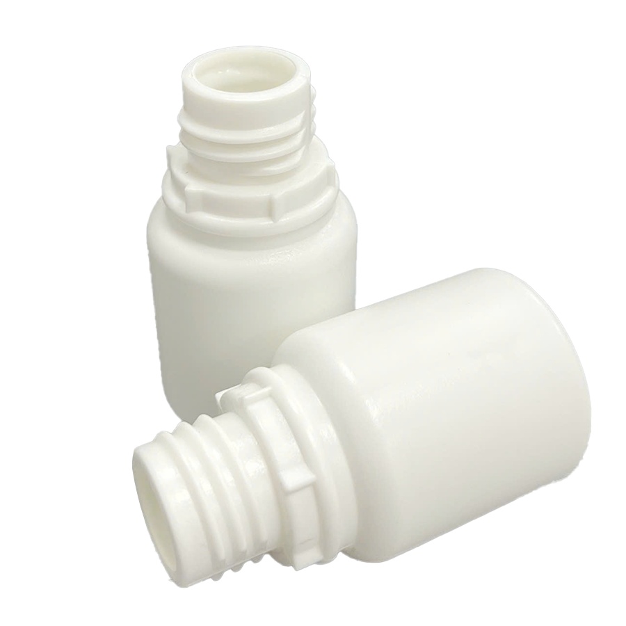 Chai HDPE/COEX 20mL ø21mm Tròn - Trắng Sữa