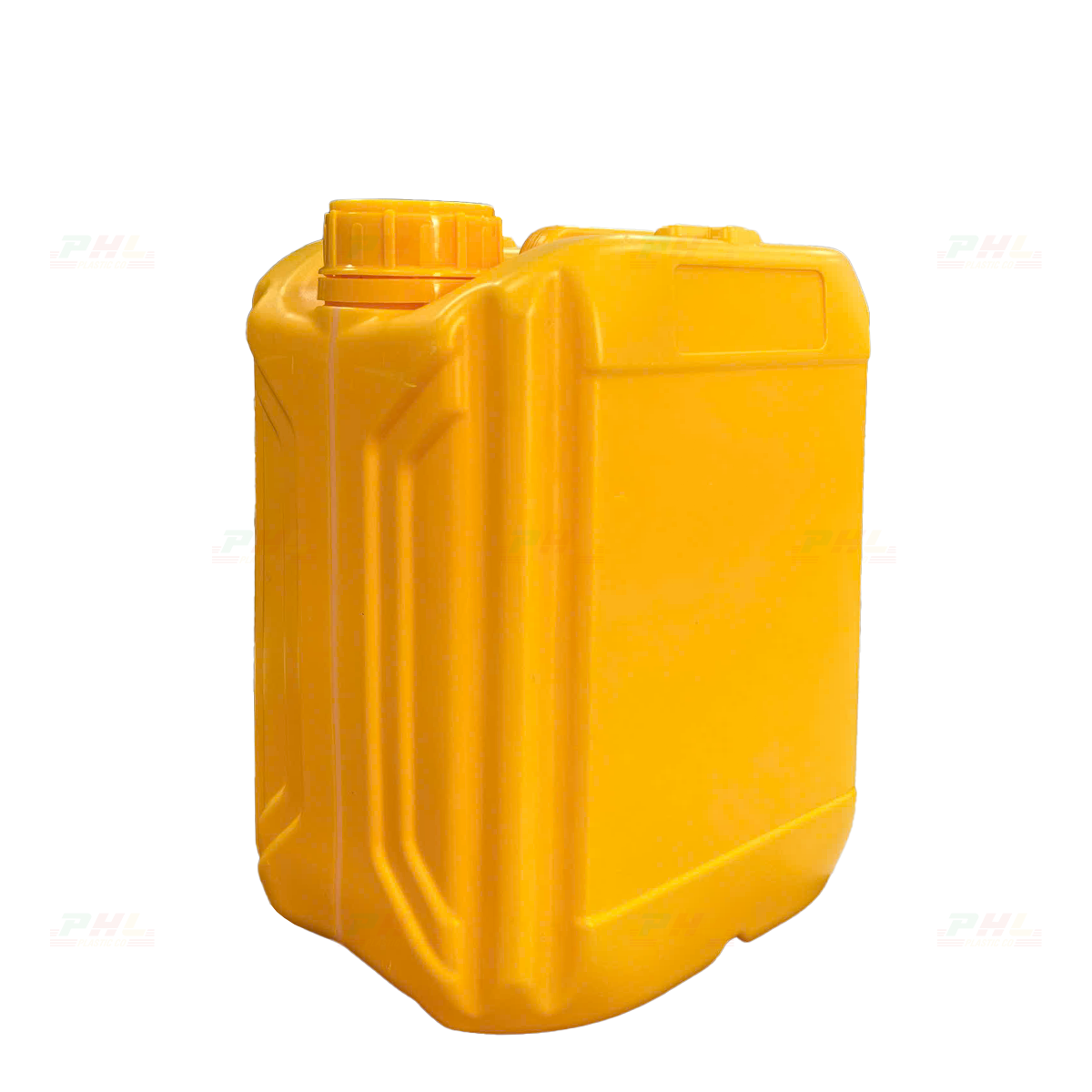 Can HDPE 5000mL (5Lit) ø50mm Vuông Design - Vàng