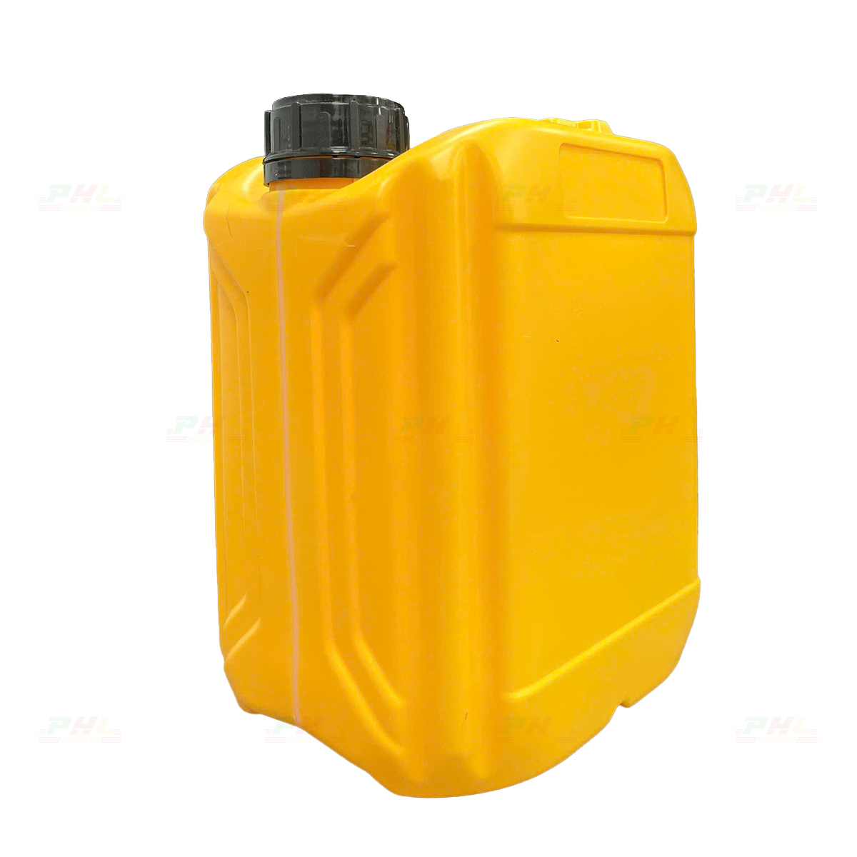 Can HDPE 5000mL (5Lit) ø50mm Vuông Design - Vàng