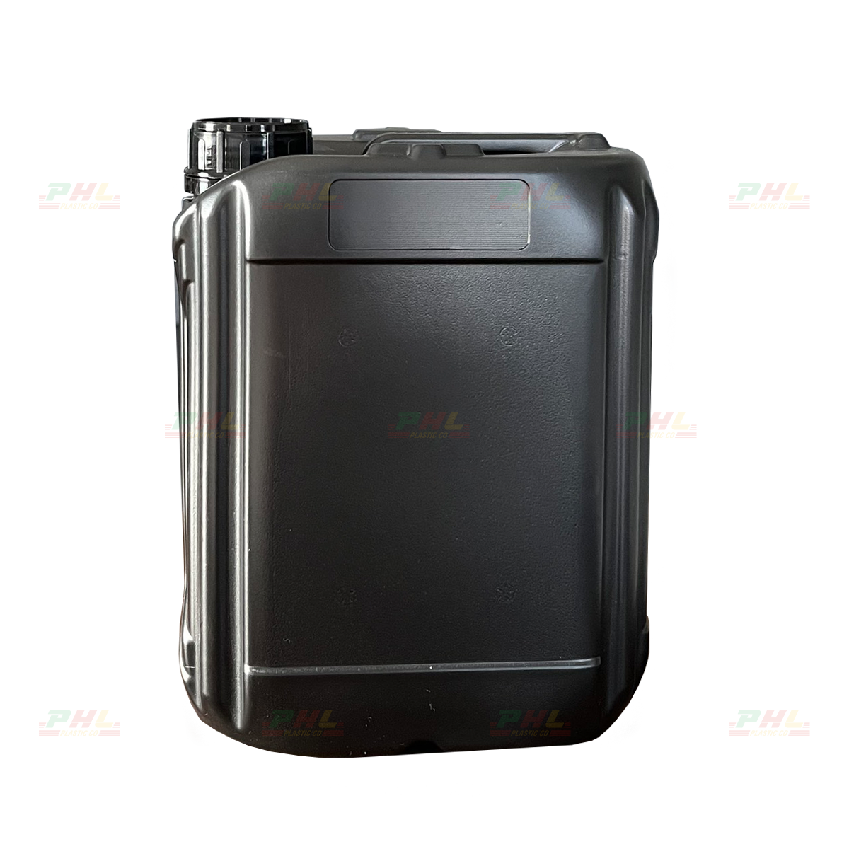 Can HDPE 5000mL (5Lit) ø50mm Vuông Design - Đen