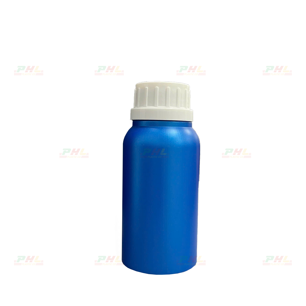 Chai HDPE/COEX 150mL ø33mm Tròn Trơn - Metallic Blue