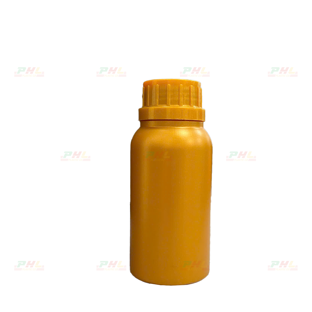 Chai HDPE/COEX 150mL ø33mm Tròn Trơn - Metallic Gold