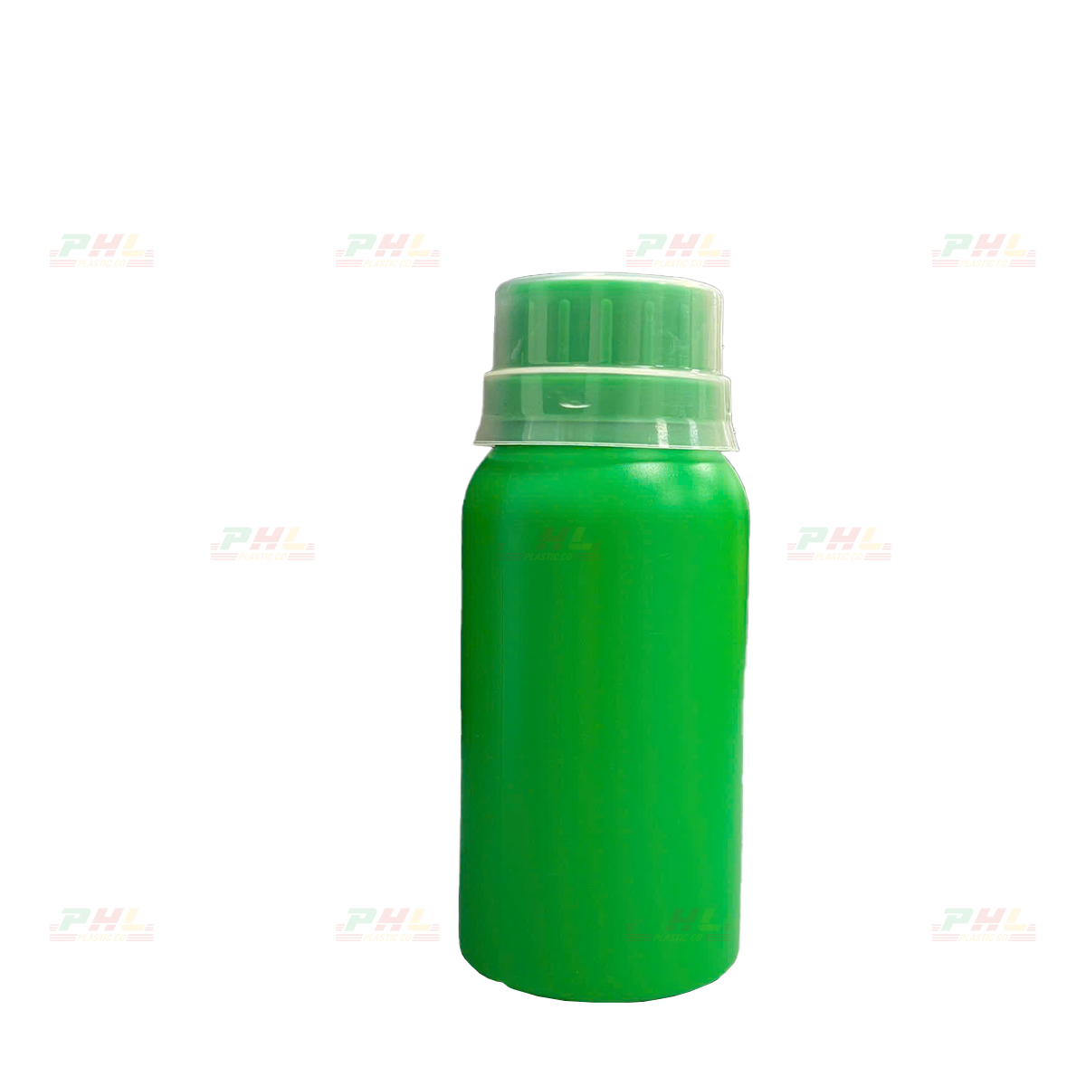 Chai HDPE/COEX 150mL ø33mm Tròn Trơn - Xanh Lá Tươi