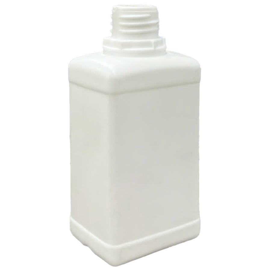 Chai HDPE/COEX 100mL ø21mm Vuông - Trắng Sữa