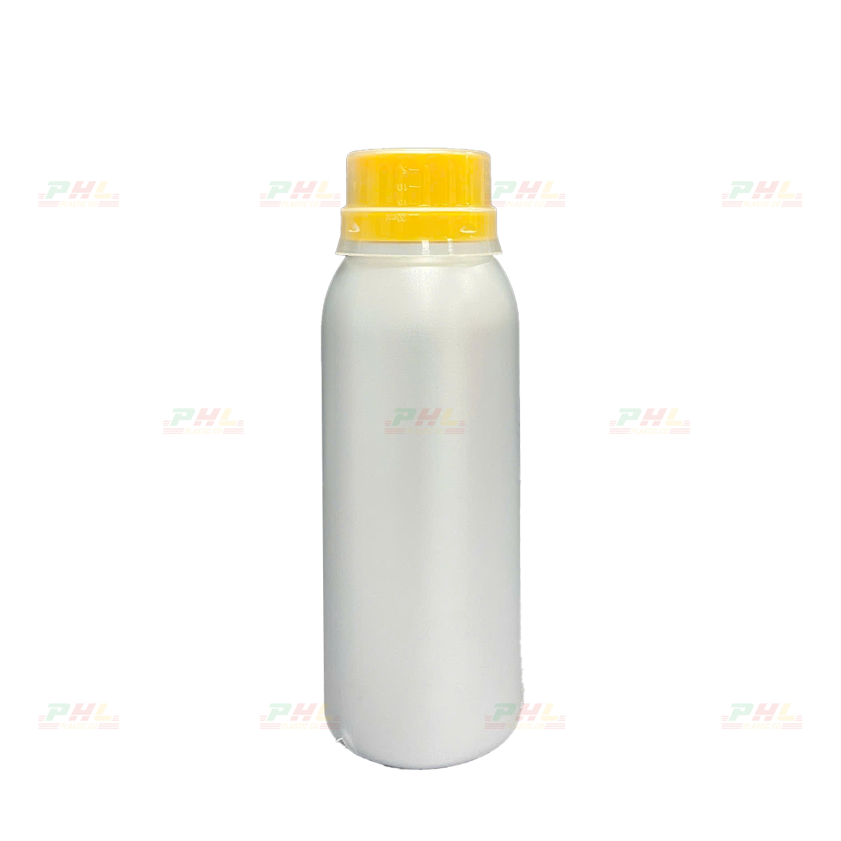 Chai HDPE/COEX 250mL ø33mm Tròn - Metallic Silver