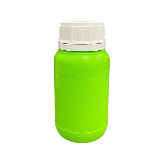 Chai HDPE/COEX 300mL ø50mm Tròn Hai Gờ Vai Bầu - Xanh Lá Non