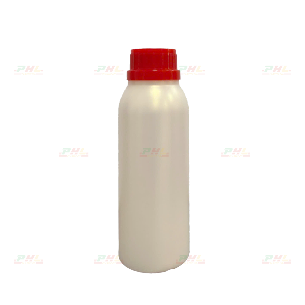Chai HDPE/COEX 250mL ø33mm Tròn - Metallic Cream