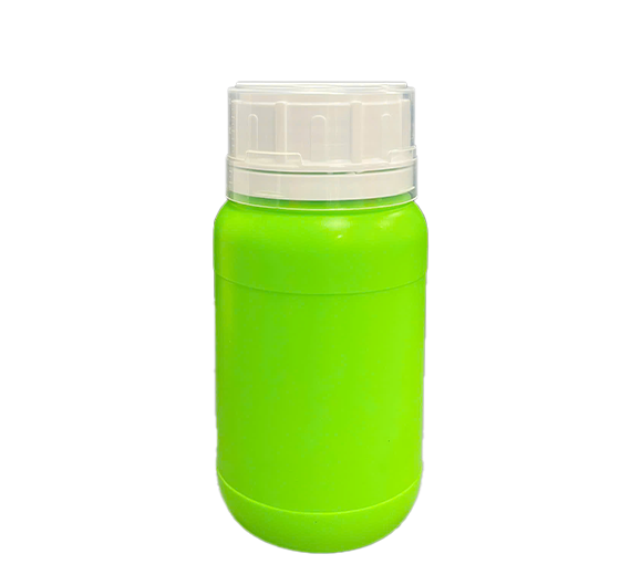 Chai HDPE/COEX 300mL ø50mm Tròn Hai Gờ Vai Bầu - Xanh Lá Non