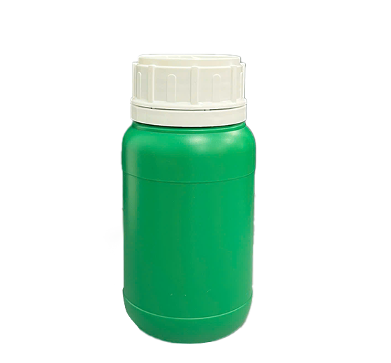 Chai HDPE/COEX 300mL ø50mm Tròn Hai Gờ Vai Bầu - Xanh Lá Tươi