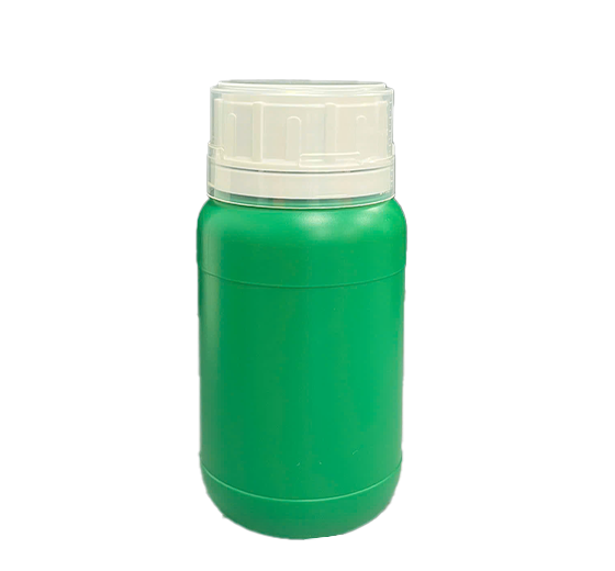 Chai HDPE/COEX 300mL ø50mm Tròn Hai Gờ Vai Bầu - Xanh Lá Tươi