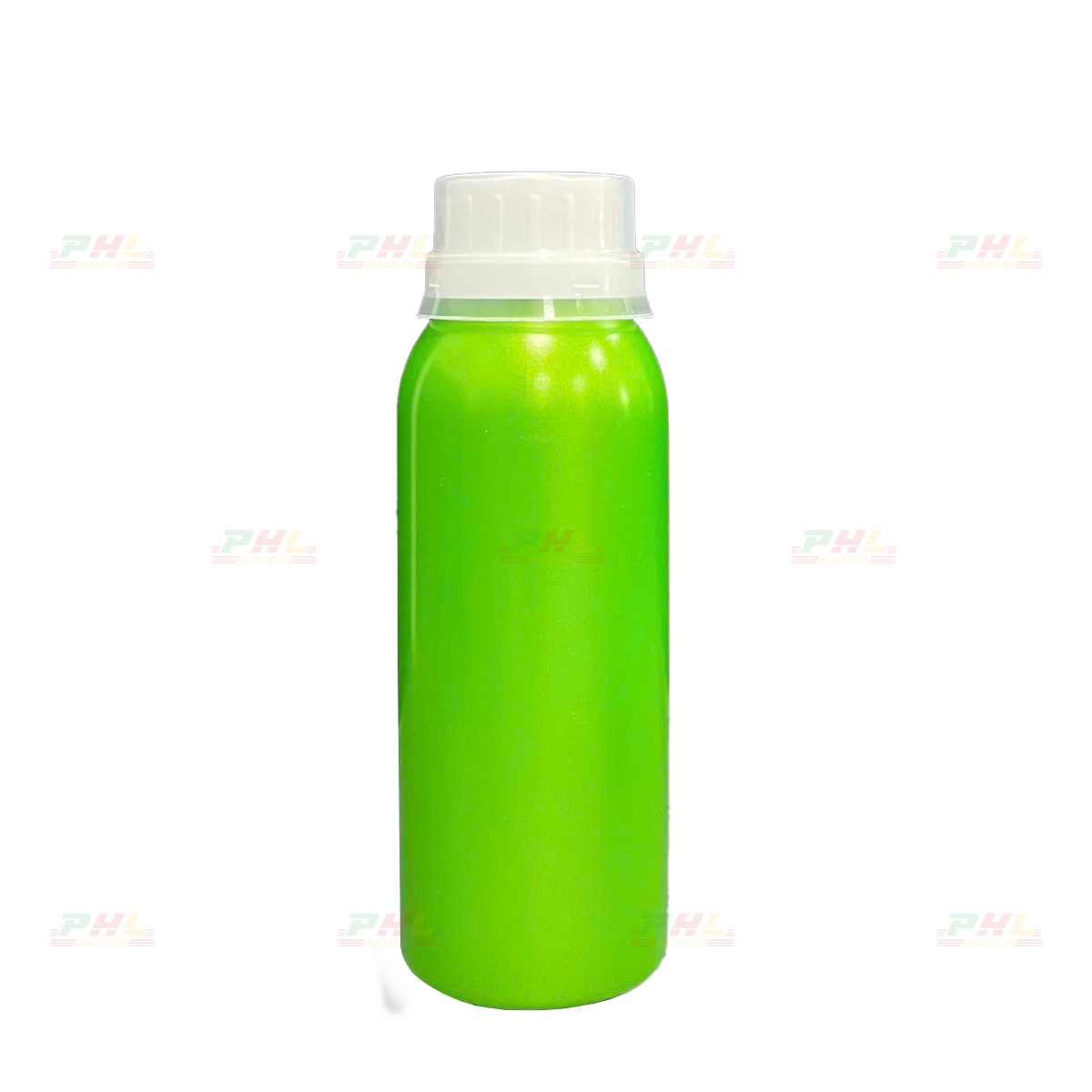 Chai HDPE/COEX 250mL ø33mm Tròn - Metallic Monster Green