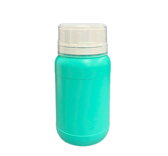 Chai HDPE/COEX 300mL ø50mm Tròn Hai Gờ Vai Bầu - Xanh Tiffany