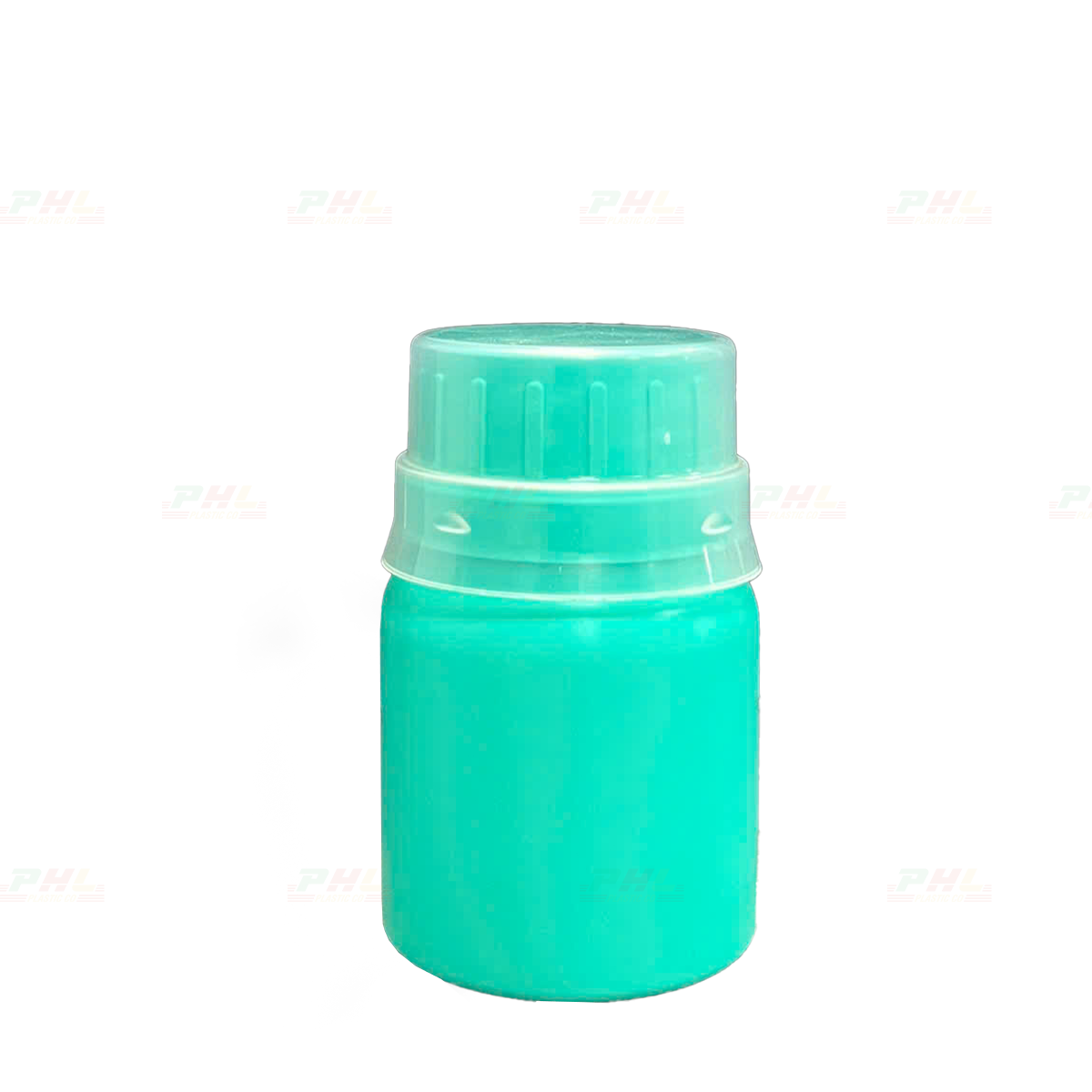 Chai HDPE/COEX 50mL ø33mm Tròn - Xanh Tiffany