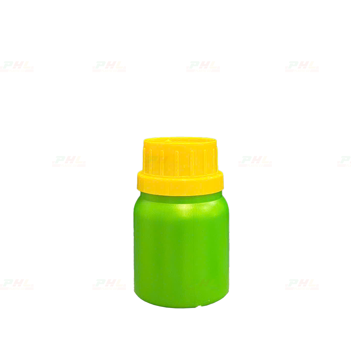 Chai HDPE/COEX 50mL ø33mm Tròn - Metallic Monster Green