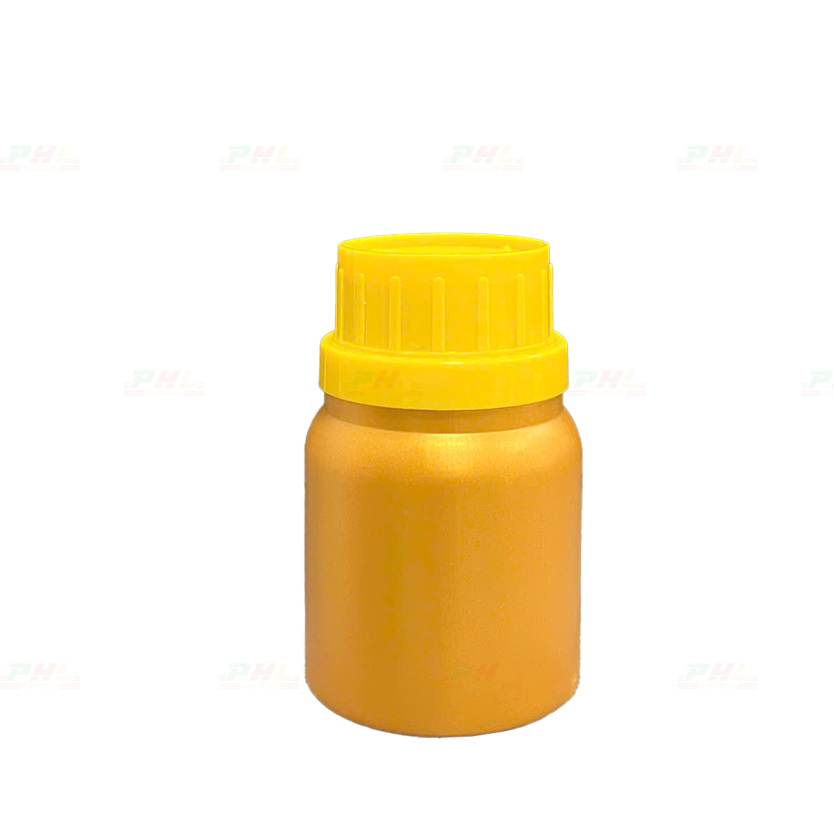 Chai HDPE/COEX 50mL ø33mm Tròn - Metallic Gold