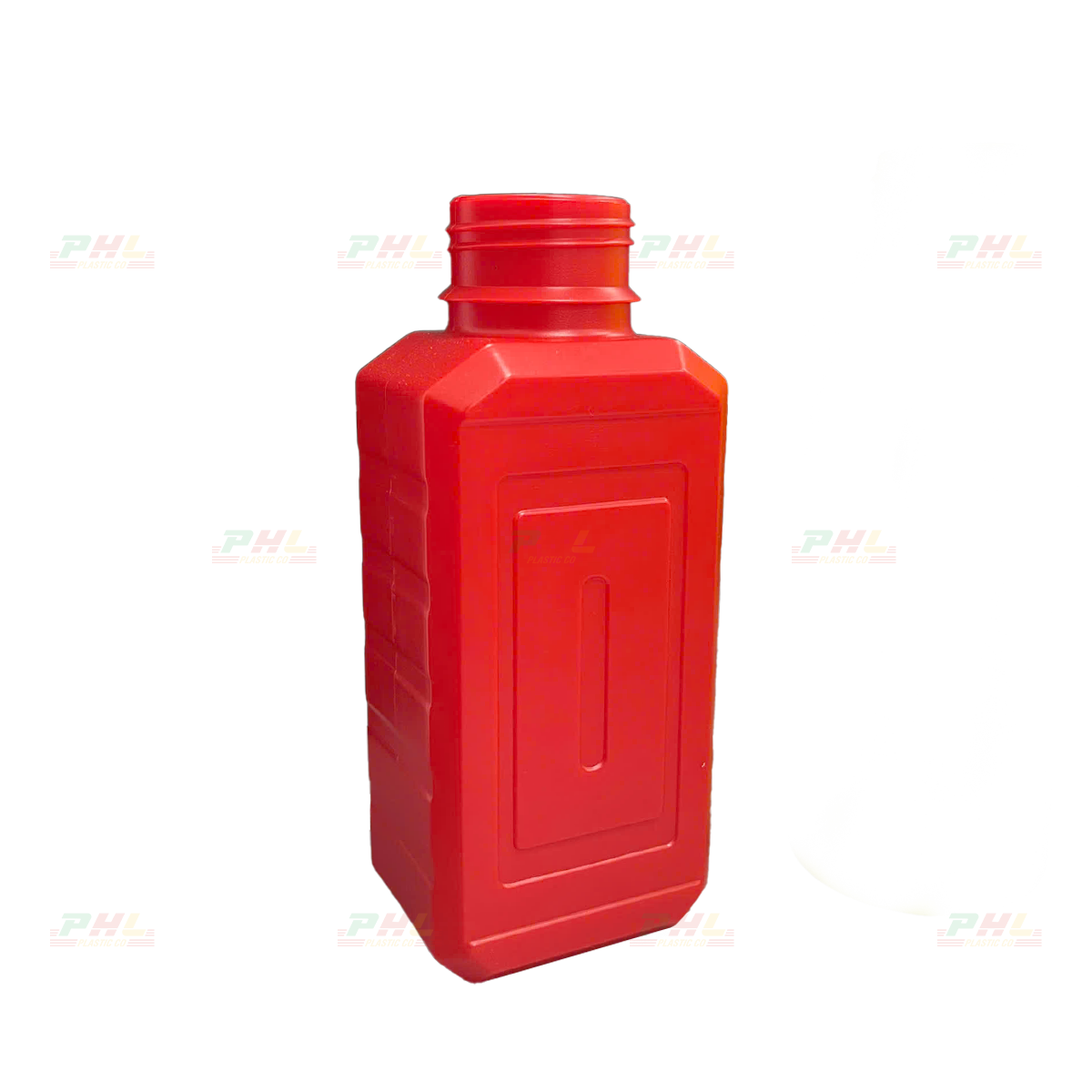 Chai HDPE/COEX 500mL ø43mm Vuông - Đỏ