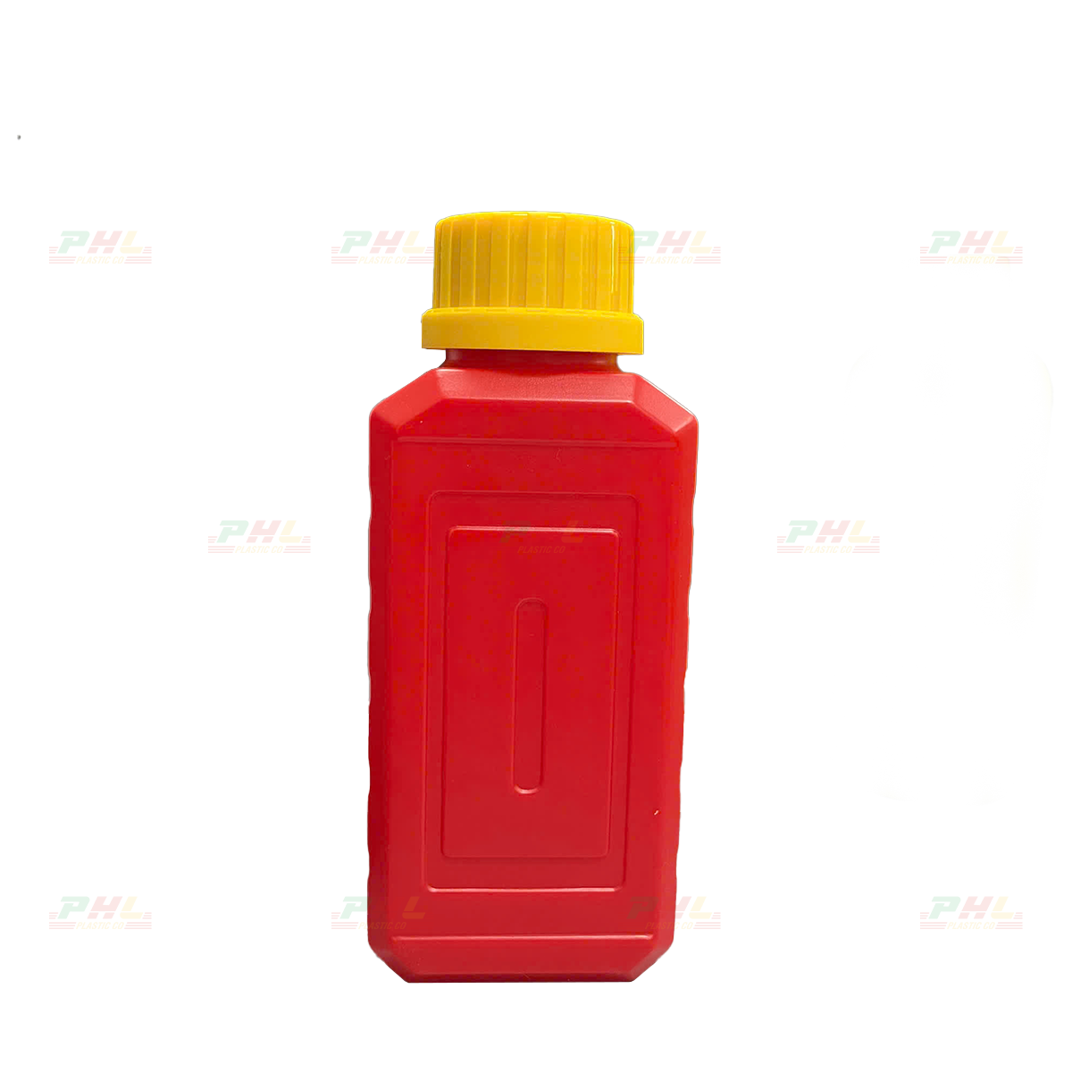 Chai HDPE/COEX 500mL ø43mm Vuông - Đỏ