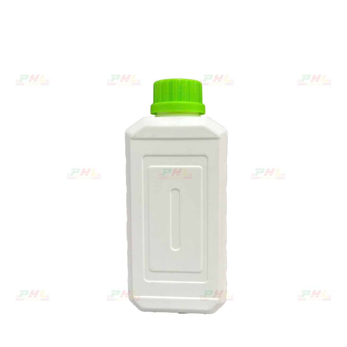 Chai HDPE/COEX 500mL ø43mm Vuông - Trắng Sữa