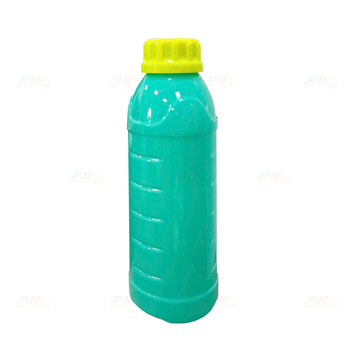 Chai PET 1000mL (1Lit) ø50 Tam Giác - Xanh Tiffany