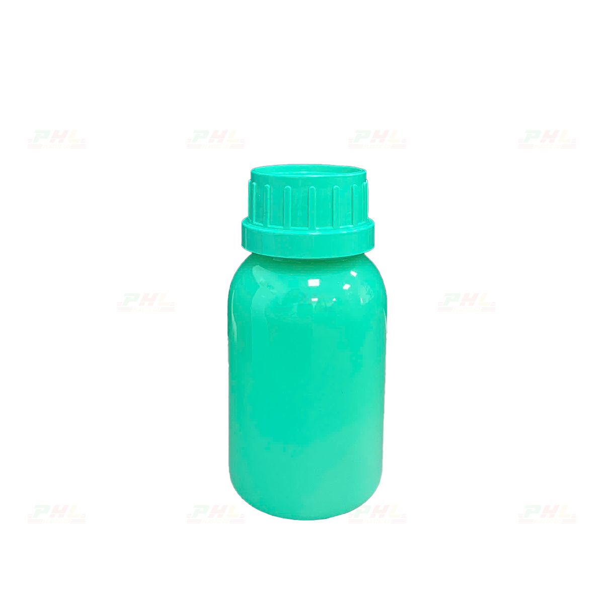 Chai PET 100mL ø33mm Tròn - Xanh Tiffany