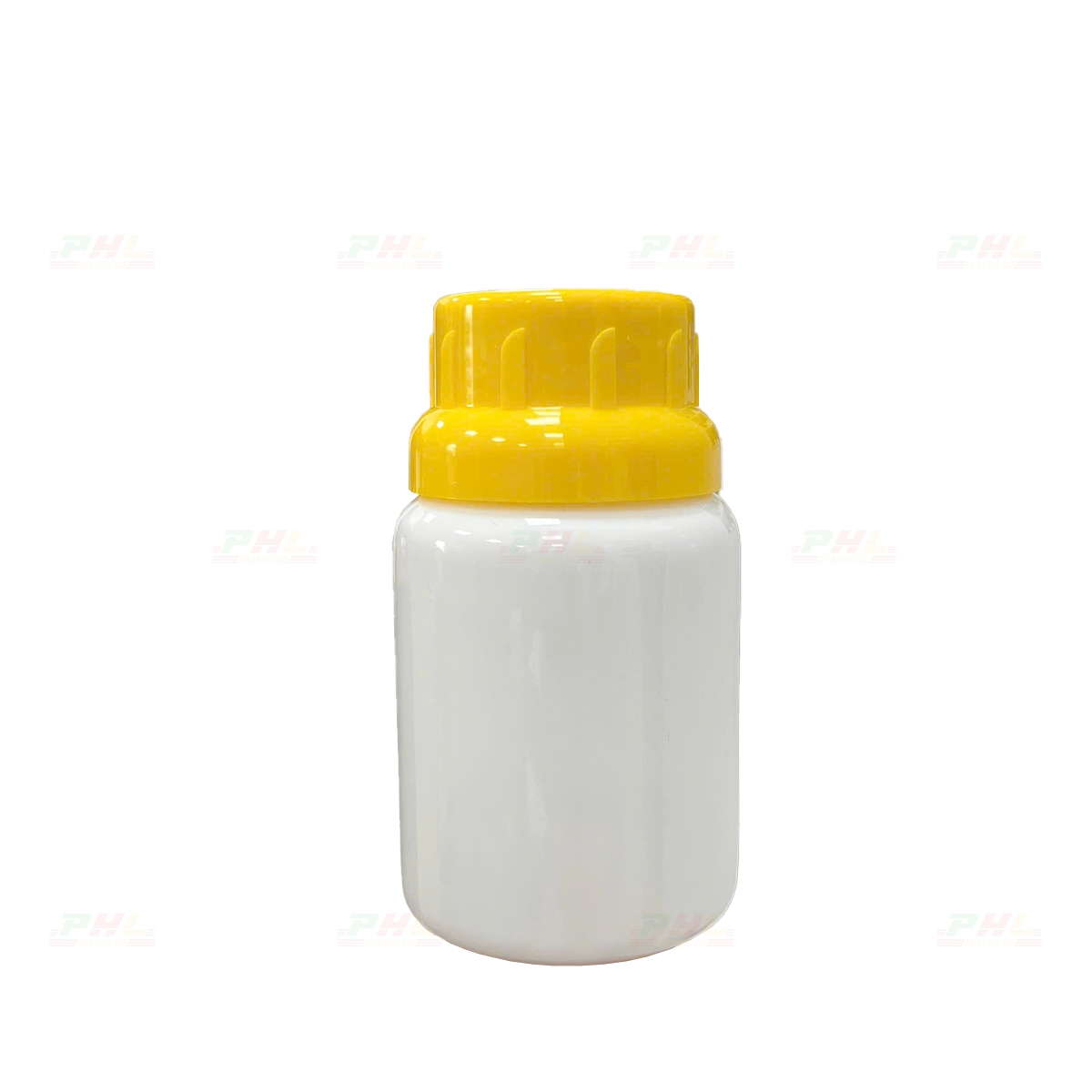 Chai PET 100mL ø38mm Tròn - Trắng Sữa