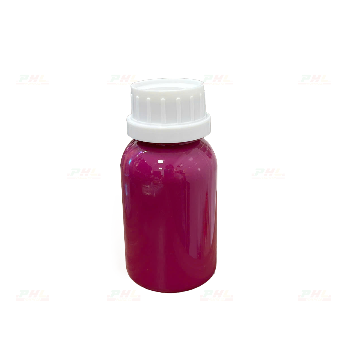 Chai PET 100mL ø33mm Tròn - Tím