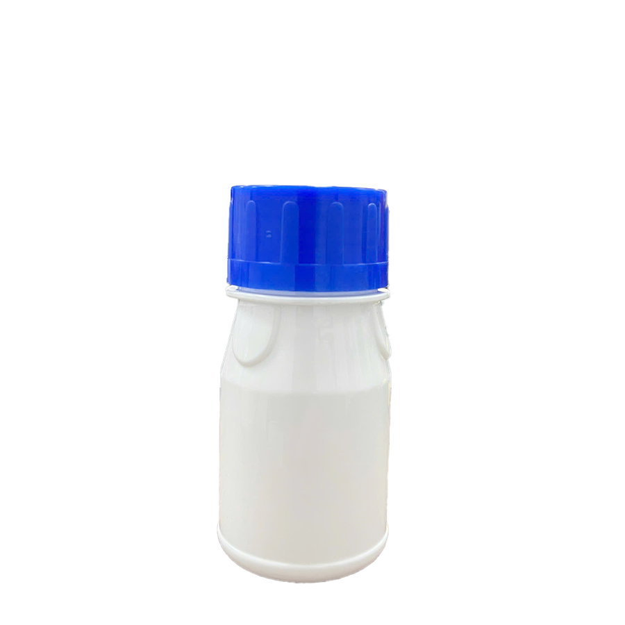 Chai PET 50mL ø36mm Tròn Ba Cạnh - Trắng Sữa