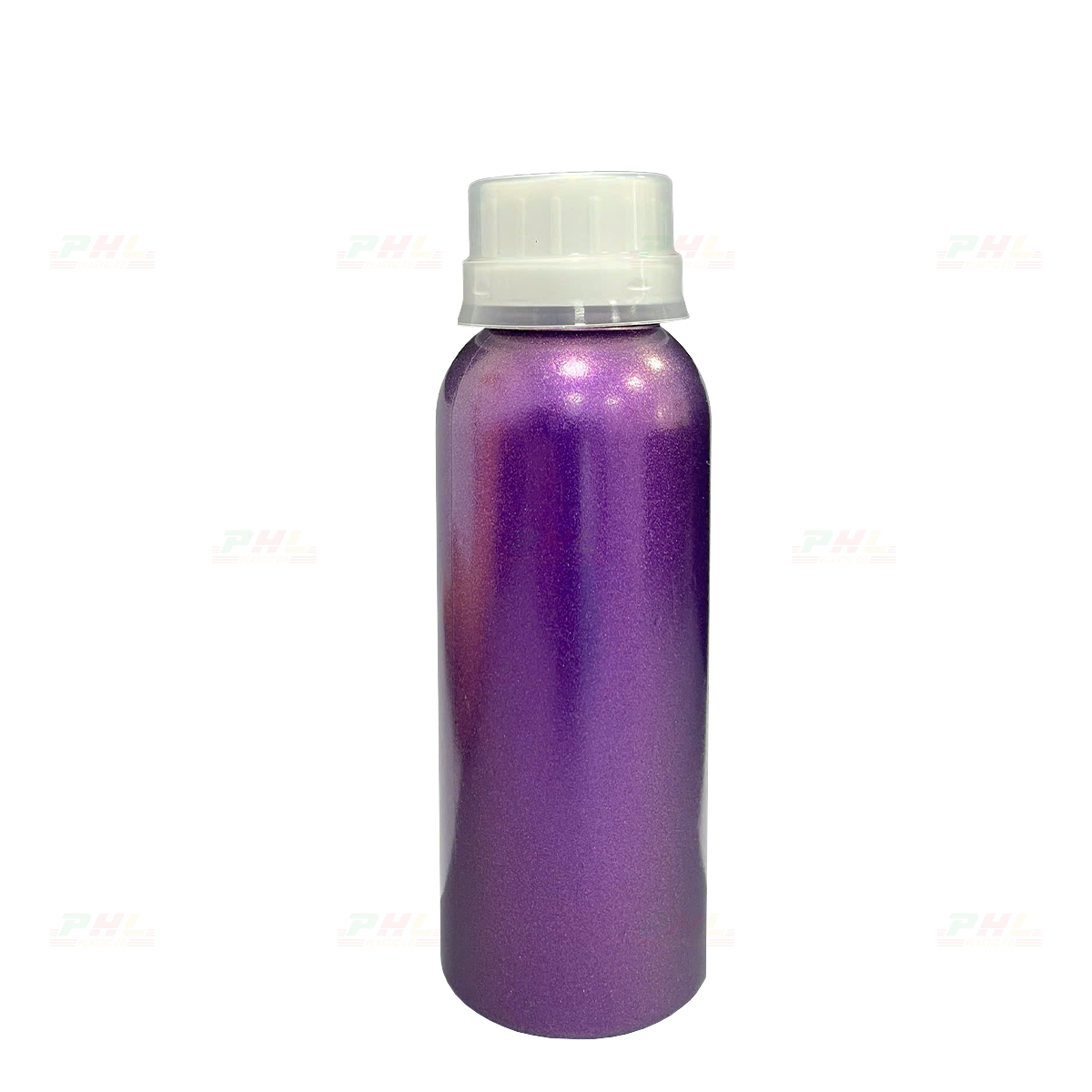 Chai PET 250mL ø33mm Tròn - Metallic Purple