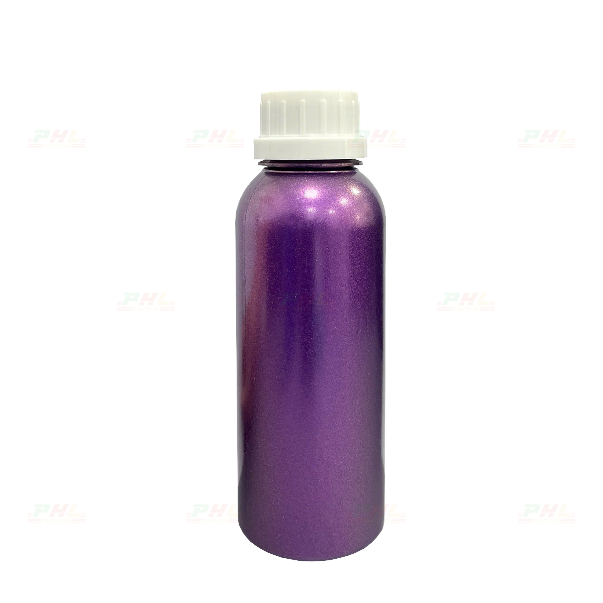 Chai PET 250mL ø33mm Tròn - Metallic Purple