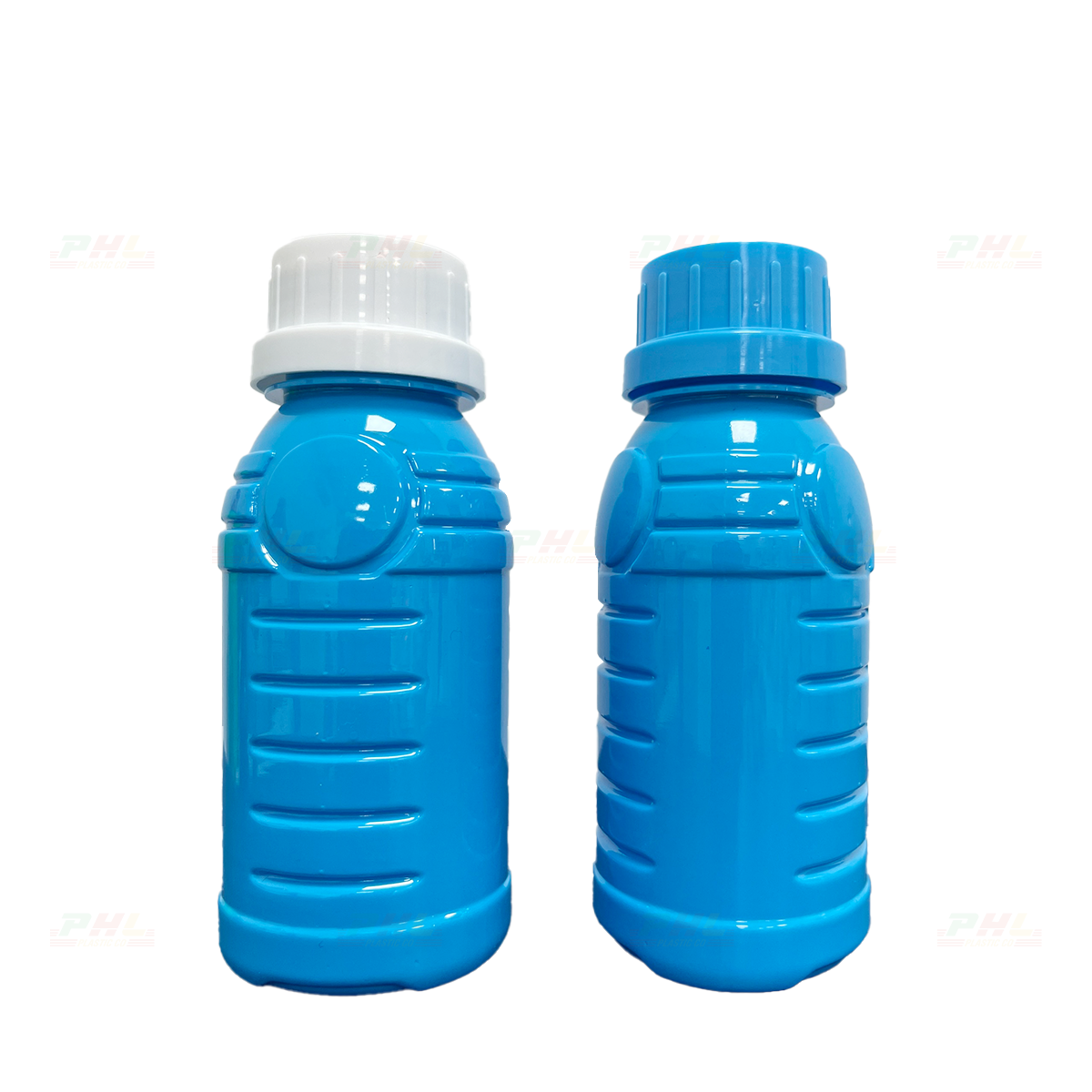 Chai PET 150mL ø33mm Tam Giác - Xanh Thiên Thanh