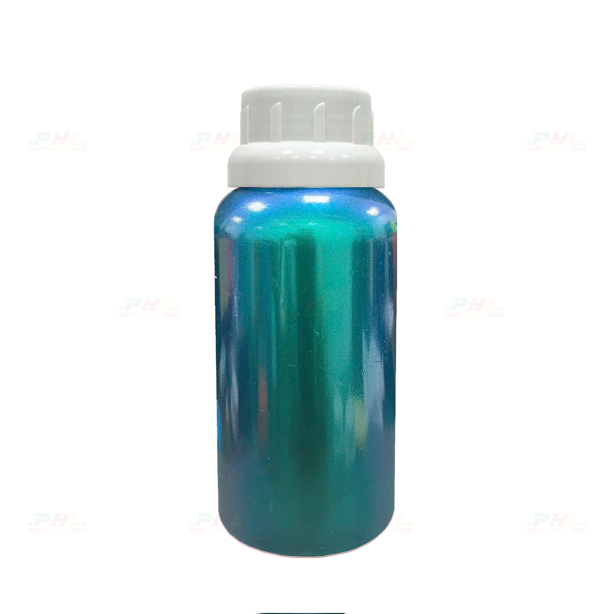 Chai PET 250mL ø38mm Tròn - Metallic Green
