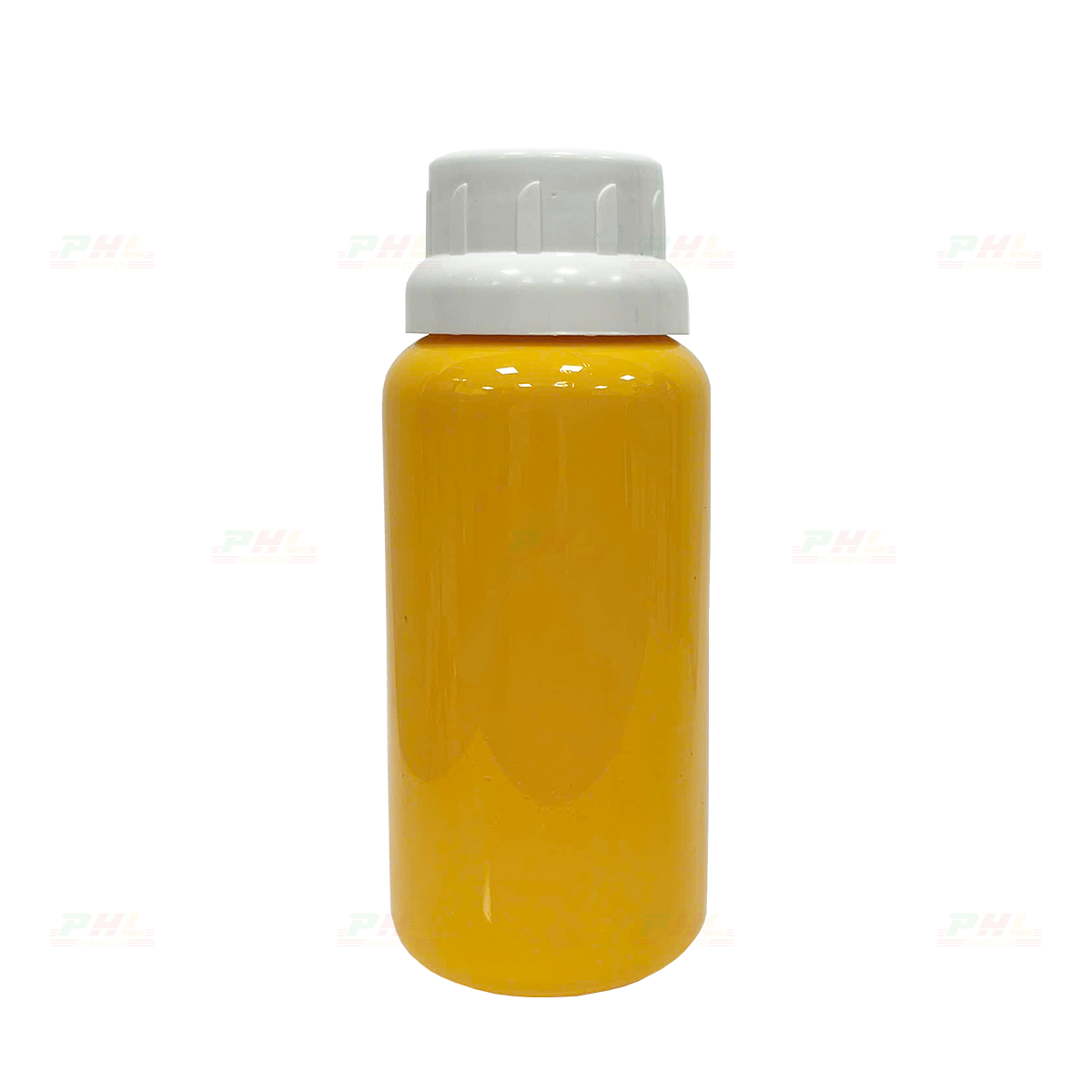 Chai PET 250mL ø38mm Tròn - Vàng