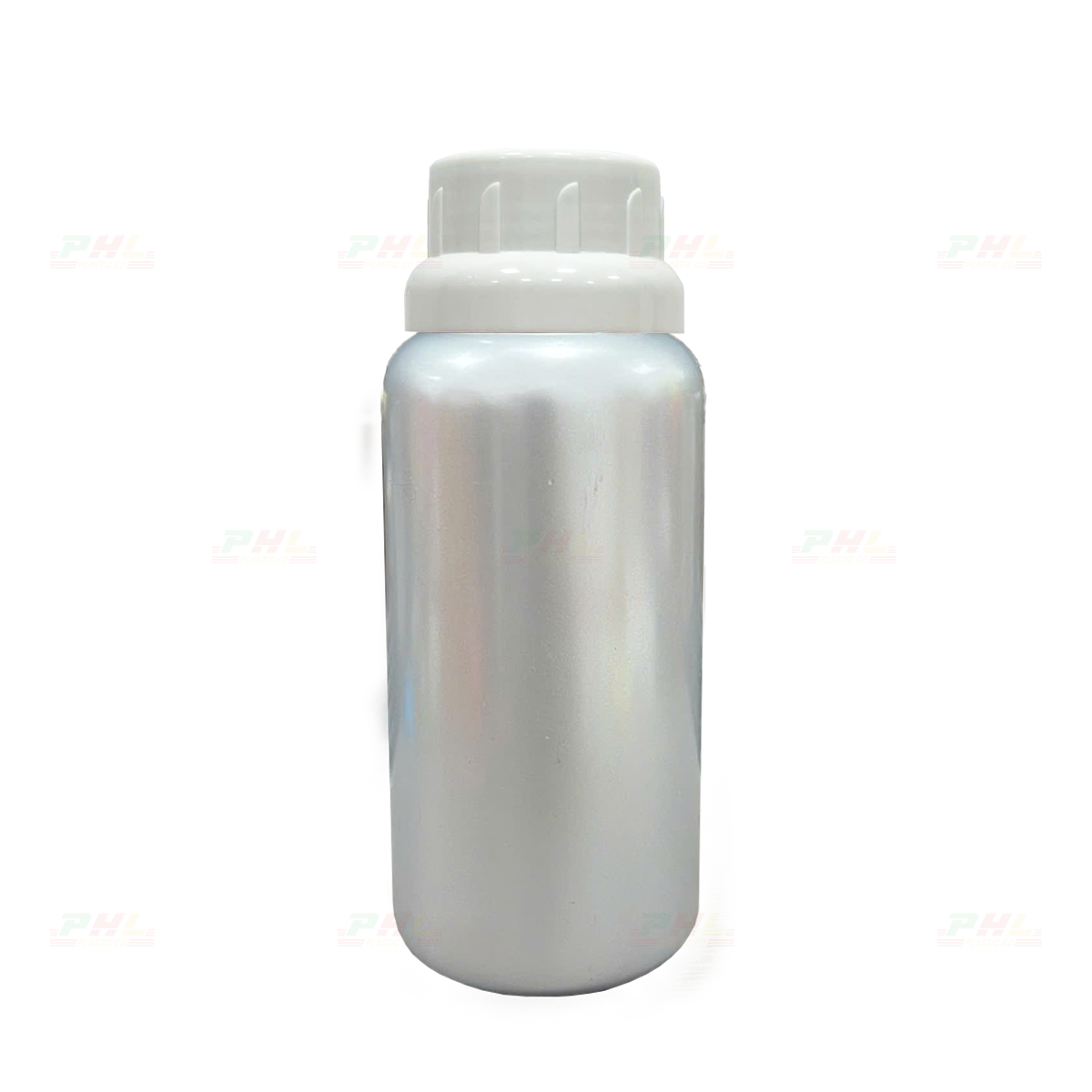 Chai PET 250mL ø38mm Tròn - Metallic Silver