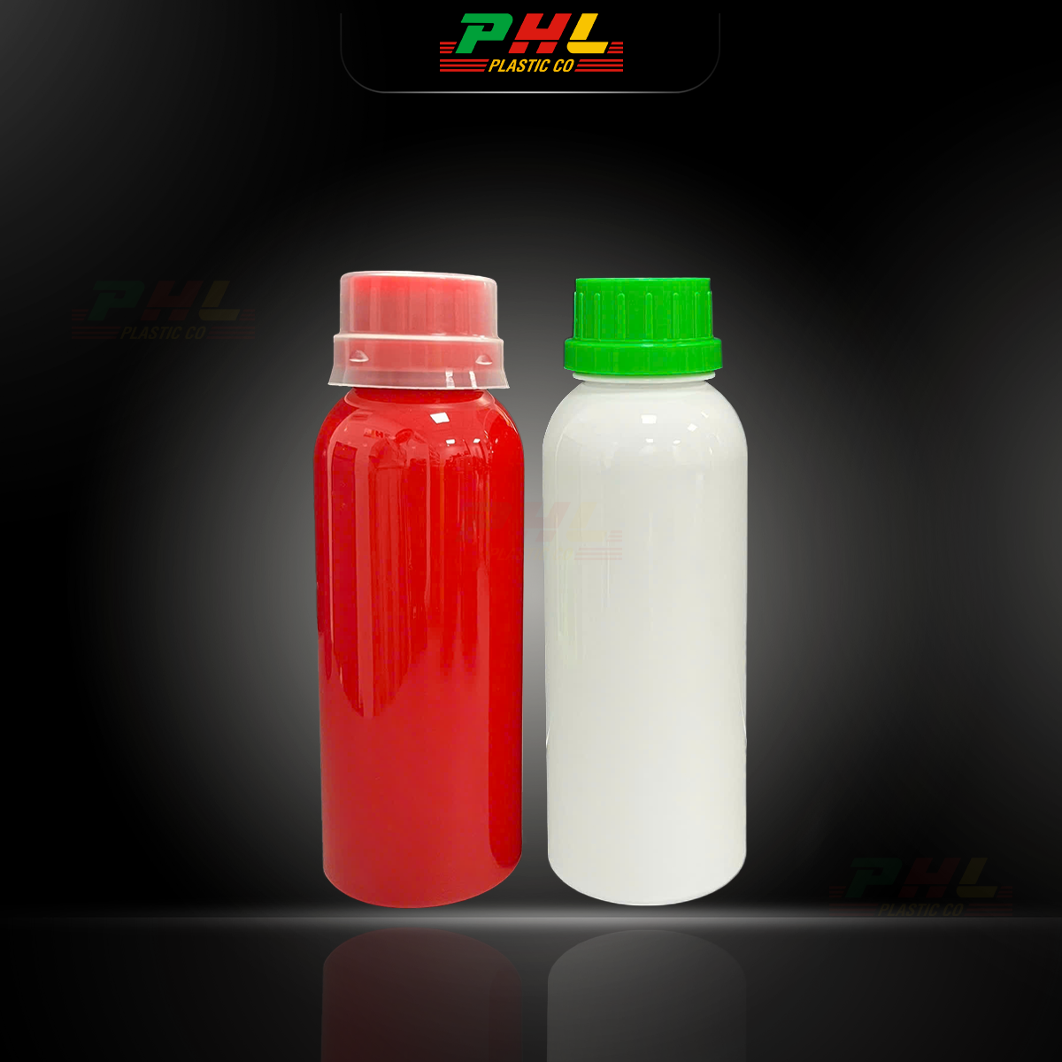Chai PET 250mL ø33mm Tròn - Trắng Sữa