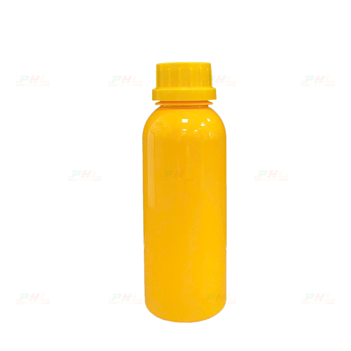 Chai PET 250mL ø33mm Tròn - Vàng