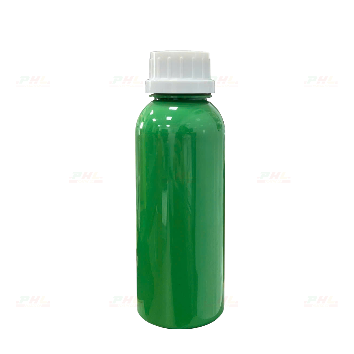 Chai PET 250mL ø33mm Tròn - Xanh Lá