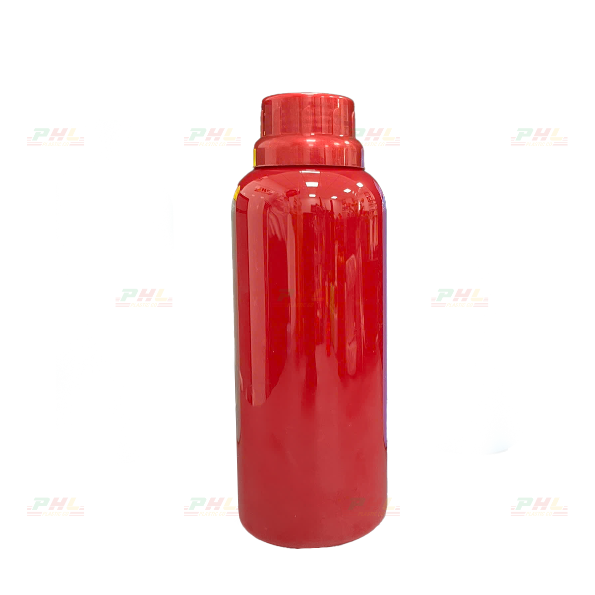 Chai PET 500mL ø38mm Tròn - Đỏ