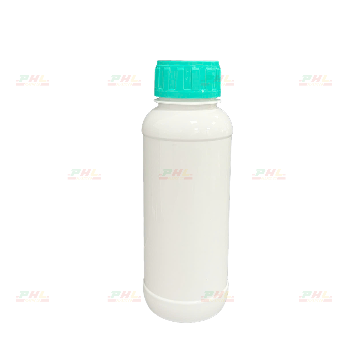 Chai PET 500mL ø45mm Tròn Hai Gờ - Trắng Sữa