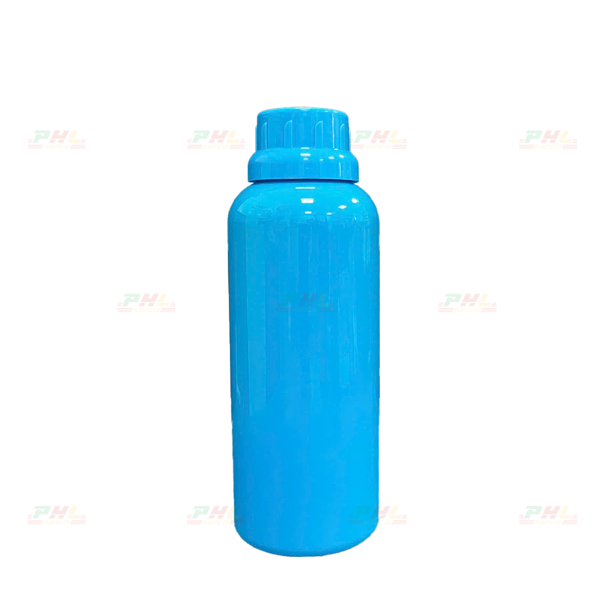 Chai PET 500mL ø38mm Tròn - Xanh Thiên Thanh