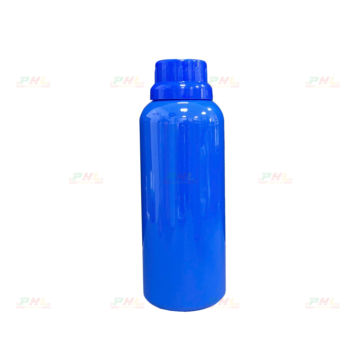 Chai PET 500mL ø38mm Tròn - Xanh Dương