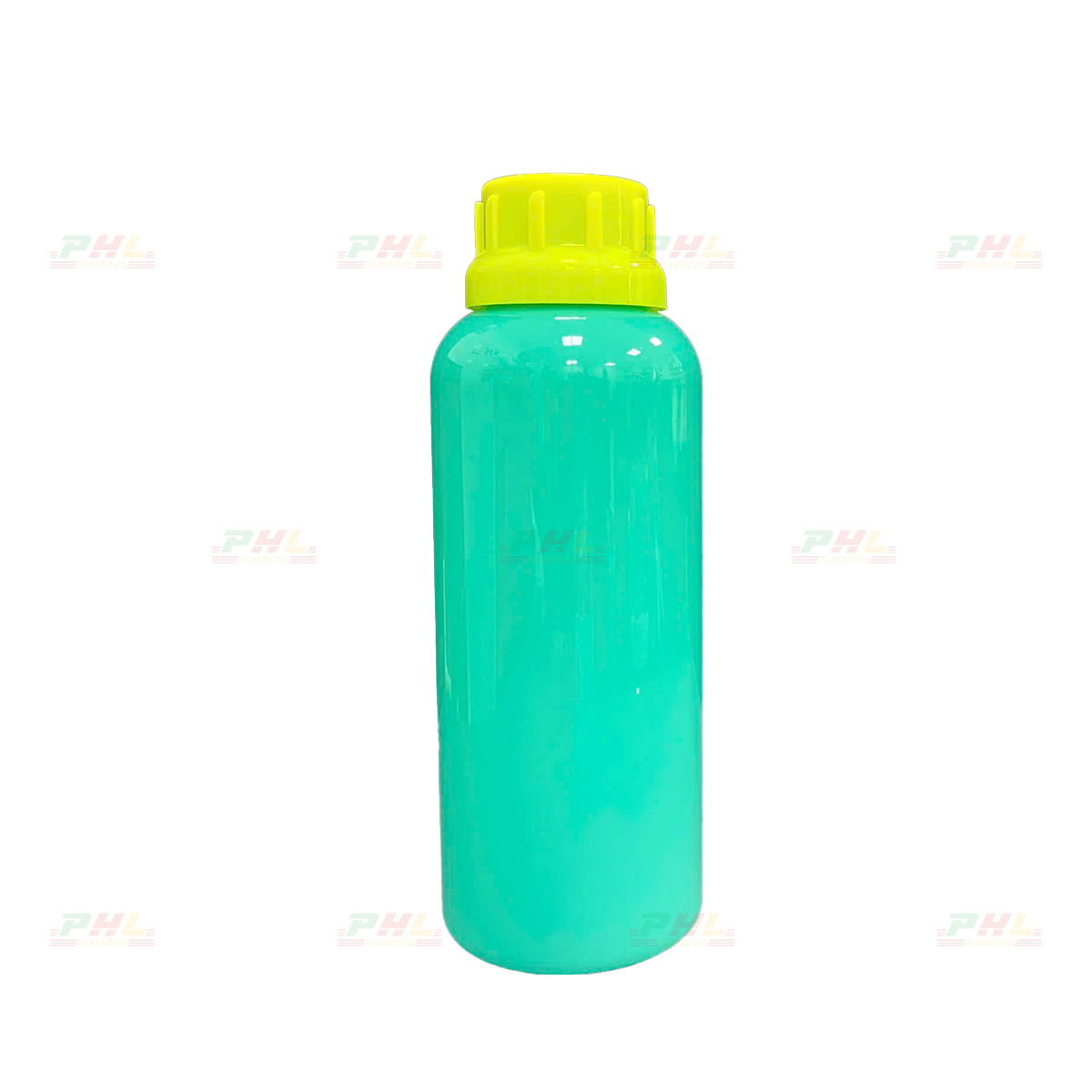 Chai PET 500mL ø38mm Tròn - Xanh Tiffany
