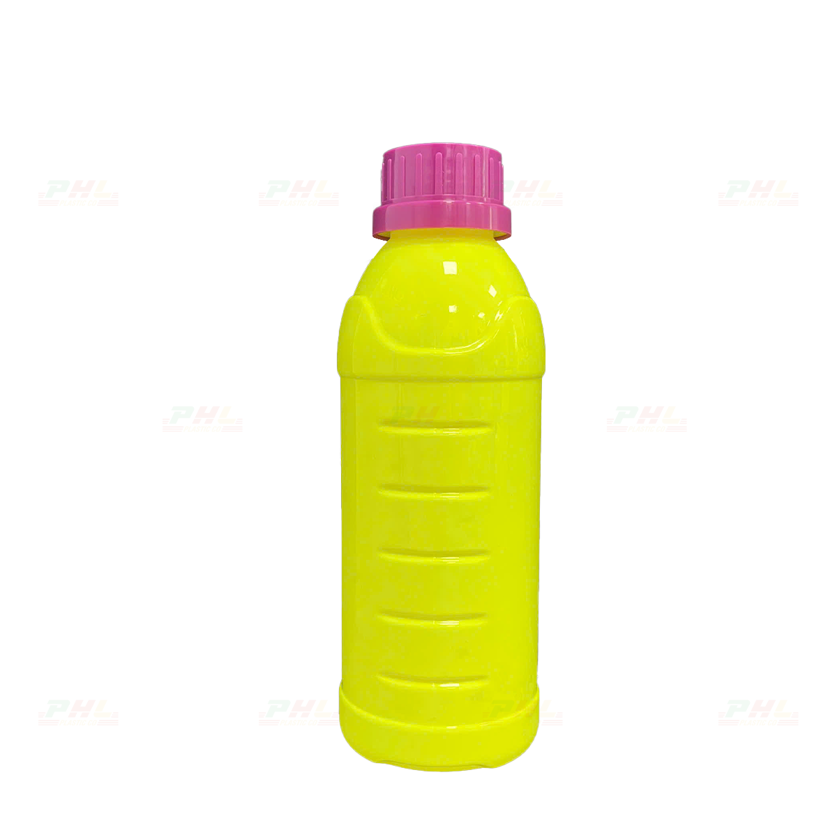 Chai PET 500mL ø38mm Tam Giác - Vàng Neon