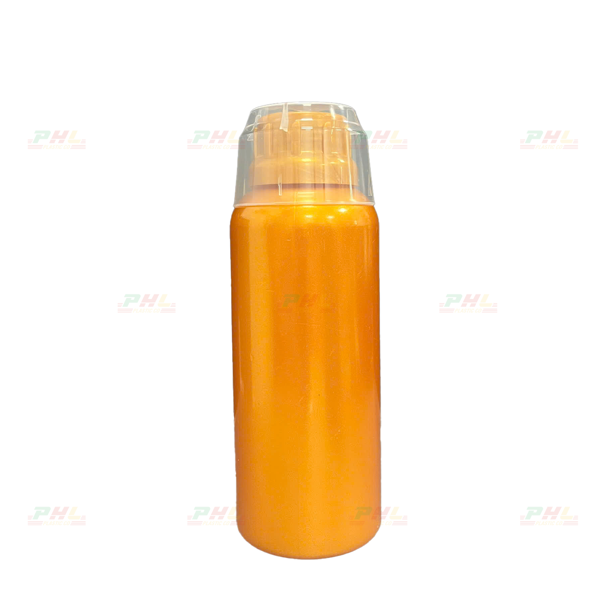 Chai PET 500mL ø38mm Tròn - Metallic Gold