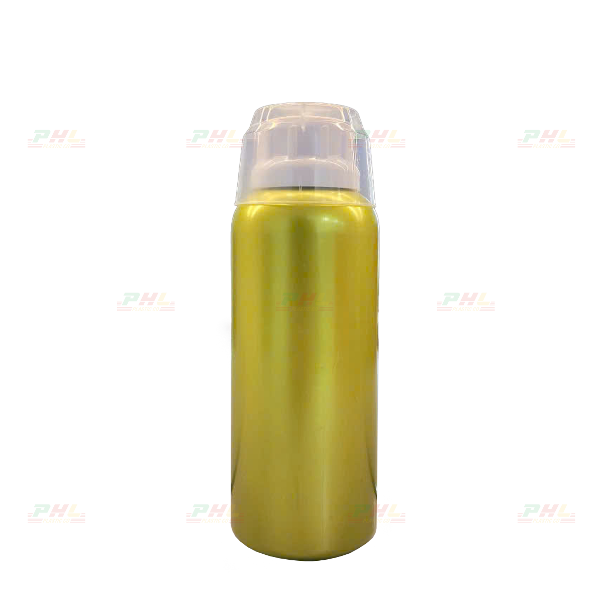 Chai PET 500mL ø38mm Tròn - Vàng Chanh