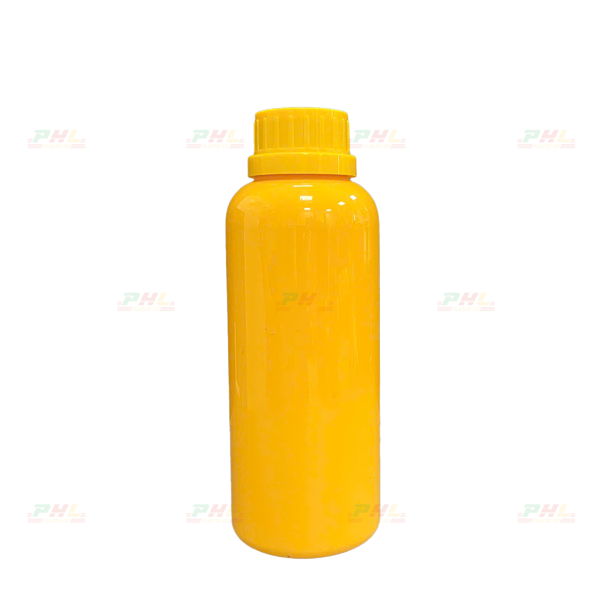 Chai PET 500mL ø38mm Tròn - Vàng