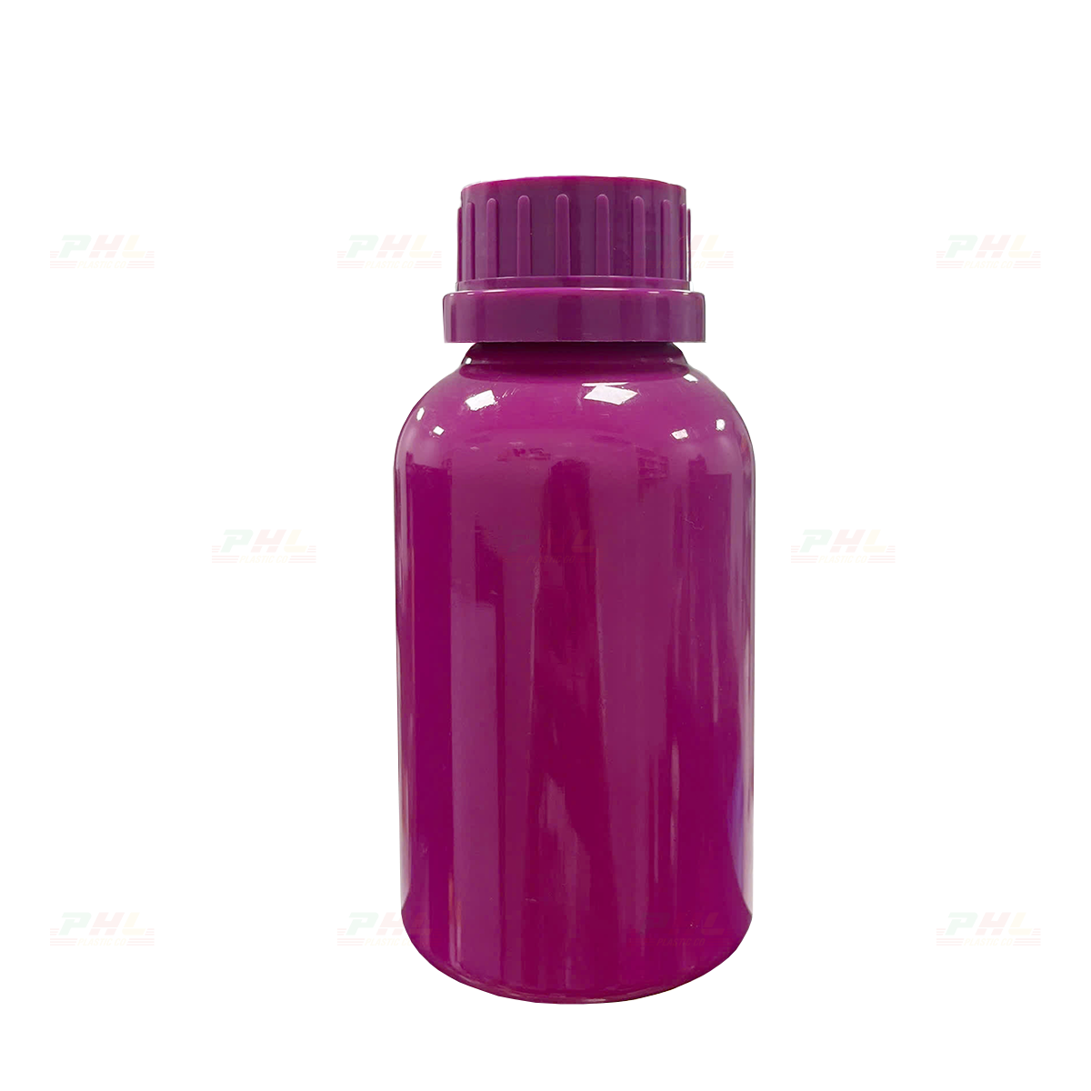 Chai PET 300mL ø38mm Tròn - Tím