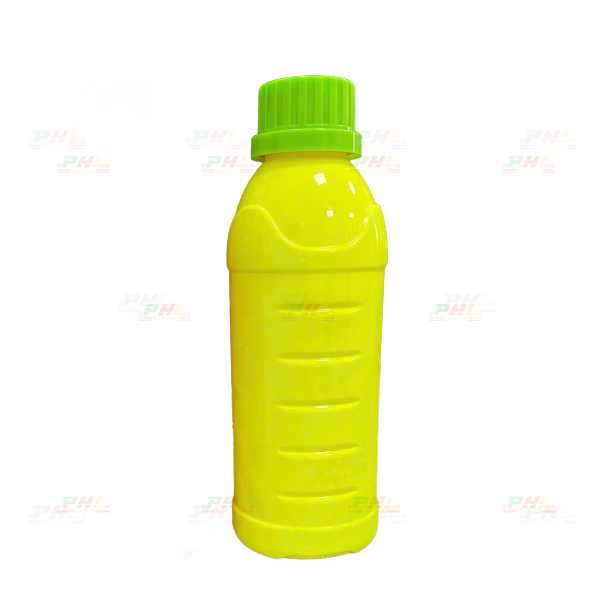 Chai PET 500mL ø38mm Tam Giác - Vàng Neon