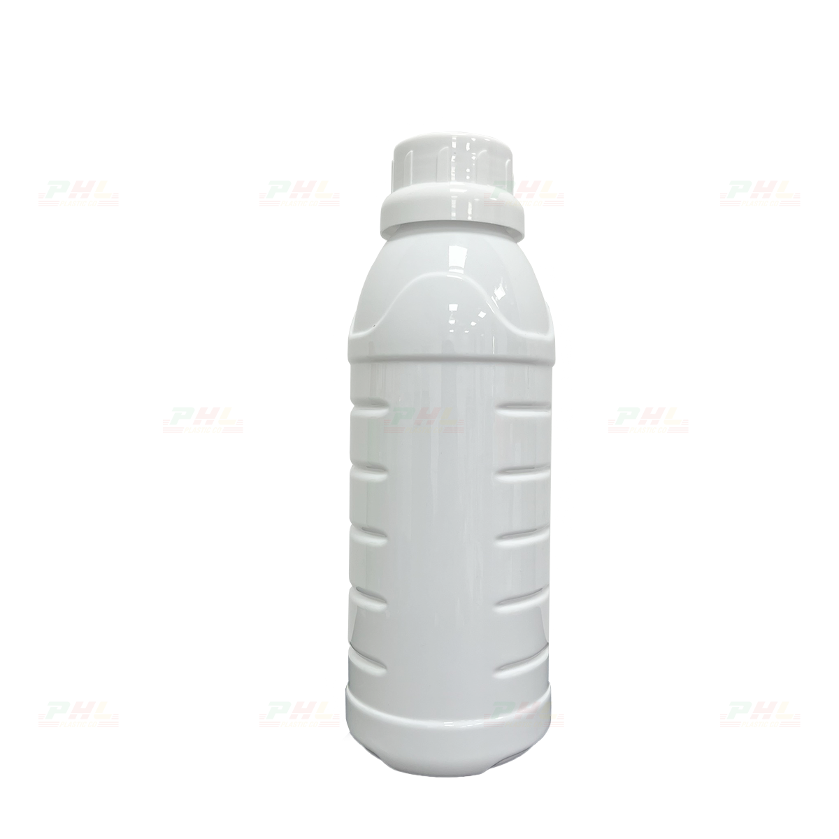 Chai PET 500mL ø38mm Tam Giác - Trắng Sữa